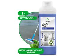 Средство дезинфицирующее моющее универсальное "DESO C10" 1 л GRASS 125190