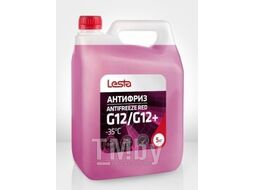 Жидкость охлаждающая Антифриз ANTIFREEZE RED G12/G12+-35C 5кг Lesta LES-AS-A35-G12RU/5