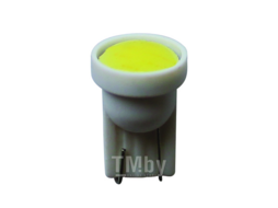 Лампа автомобильная светодиодная T10W (W2.1x9.5d) COB 1 SMD CHIPS WHITE 6000K 90лм 12V MEGAPOWER M-10514W