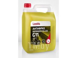 Жидкость охлаждающая Антифриз ANTIFREEZE YELLOW G11-35C 5 кг Lesta LES-AS-A35-G11RU/5