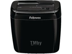 Шредер Fellowes Powershred 36C, DIN P-4, 4х40 мм, 6 лст., 12 лтр., Safety Lock, уничт.: скобы, скрепки, пл. карты. FS-47003