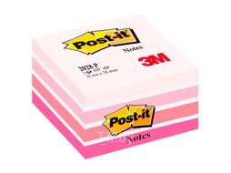 Бумага для заметок на клейкой основе 76*76 мм "Post-it PastelPink" 450 л., ассорти 3M 3M-UU009542984/2028-P