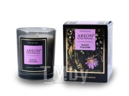 Свеча ароматическая PREMIUM Black Fougere AREON ARE-PC02