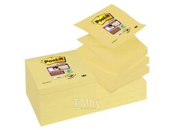 Бумага для заметок на клейкой основе 76*76 мм "Post-it SuperSticky Z-Notes. R330-12SS-CY" 90 л., желтый 3M 3M-70005197796/R330-12SS-CY