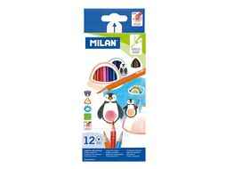 Цветные карандаши 12 шт. "Milan 231" Milan 722312