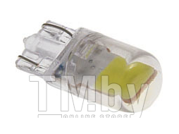 Лампа автомобильная светодиодная T10W (W2.1x9.5d) 2 LED COB WHITE 6000K 180лм 12V MEGAPOWER M-10118W