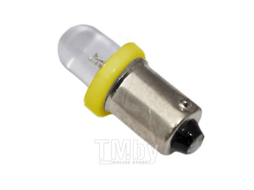 Лампа автомобильная светодиодная T4W (BA9s) LED ROUND YELLOW 12V MEGA ELECTRIC ME-0406Y