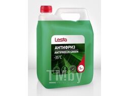 Жидкость охлаждающая Антифриз ANTIFREEZE GREEN -35C 5 кг Lesta LES-AS-A35-ZRU/5