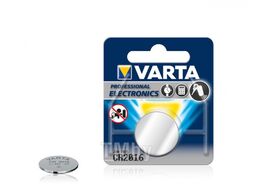 Батарейка литиевая VARTA LITHIUM тип CR2016 3V, упаковка 1 шт 6016101401