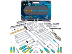 Набор инструментов 142пр.1/4", 3/8", 1/2" ILOforce IF-41421-5