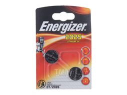 Батарейка CR2025 Energizer литиевая блистер 2 шт.