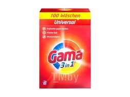 Стиральный порошок GAMA Universal (100 стирок) 6 кг