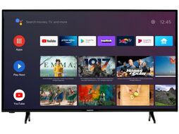 Телевизор DAEWOO D55DM54UAMS (55" 3840x2160 (4K UHD), частота матрицы 60 Гц, Smart TV (Android TV), Chromecast, HDR10, HLG, Wi-F)