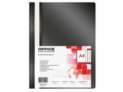 Папка скоросшиватель А4 черный Office Products 21101111-05