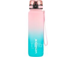 Бутылка для воды UZSpace Pink/Cyan 700C / 3038 (1л, розовый/синий)