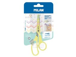 Ножницы 13 см "Basic Pastel" желтый Milan BWM10426VN