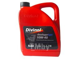 Масло моторное DIVINOL DIESELSUPERLIGHT 10W-40 5л Спецификация: ACEA B3, API CF. Рекомендация Divinol: ACEA B4-08, VW 505.00, MB 229.1 DIVINOL 49590-K007