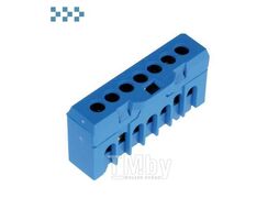 Клемник винтовой ESC-QBLOK7001 N 7x10/16mm2 синий, DIN ETI 3903204