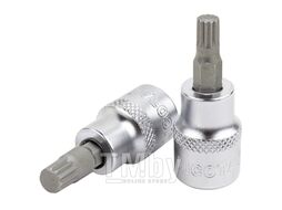 Головка торцевая с вставкой spline 1/2" M9 L=55 мм Licota H4RM09