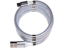 Кабель MAGNET, USB 2.0 - Type-C, 1.2м, 2.1A Olmio PR041637