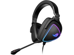 Наушники Asus ROG DELTA S (MQA, Ai Mic, RGB, малый вес 300 гр, Hi-Res audio, совместимость с PS5, Сертификация Discord & Teamspeak )