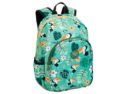 Рюкзак детский "Toby Toucans" полиэстер, уплот. спинка, бирюзовый CoolPack F049662