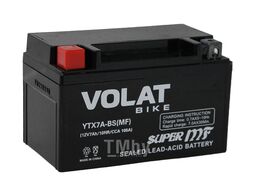 Аккумуляторная батарея AKБ 7Ah Volat YTX7A-BS(MF) L+, 105 A, 150x87x94 VOLAT YTX7A-BS(MF)