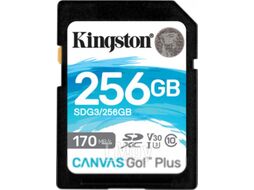 Карта памяти Kingston Canvas Go Plus SDXC (Class10) 256GB (SDG3/256GB)