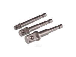 Набор переходников 1/4">1/4", 3/8", 1/2", 3 предмета TOLSEN TT77864