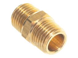 Соединитель резьбовой ER-MM04/04:наруж. резьба 1/4"x1/4" ЭВРИКА