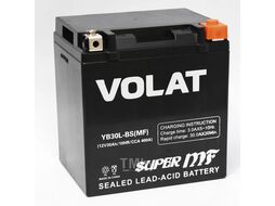 Аккумуляторная батарея AKБ 30Ah Volat YB30L-BS(MF) R+, 400 A, 166x127x175 VOLAT YB30L-BS(MF)