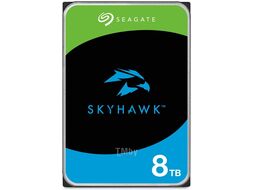 Жесткий диск Seagate SkyHawk Surveillance 8TB (ST8000VX010) (3.5", SATA 3.0 (6Gbps), 7200об/мин, 256MB, 102x26x147 мм)