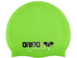 Шапочка для плавания ARENA Classic Silicone JR 91670 65 (Acid lime/Black)