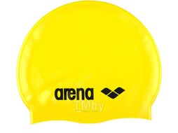 Шапочка для плавания ARENA Classic Silicone JR / 91670 35 (Yellow/Black)