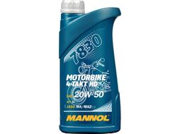 Моторное масло Mannol 4-Takt Motorbike HD 20W50 / MN7830-1 (1л)