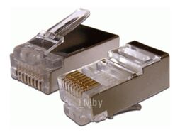 Коннектор RJ45 STP 8P8C, универсальный, для толстого кабеля, cat.6 TWT TWT-PL45/S-8P8C-6T