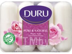 Набор мыла Duru Pure & Natural Роза (4x85г)