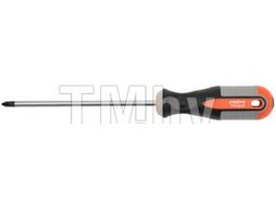 Отвертка стержневая крестовая ROUND GRIP, PH3х150 мм Ombra 751315