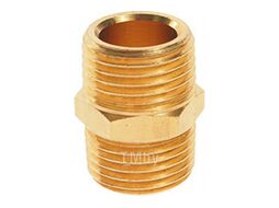 Соединитель резьбовой ER-MM12/12:наруж. резьба 3/4"x3/4" ЭВРИКА