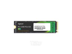 Накопитель SSD Apacer AS2280P4U 256GB (AP256GAS2280P4U-1) (M.2, PCI Express 3.0 x4, 3D TLC NAND, скорость чтения/записи: 3500/1200MB/s)