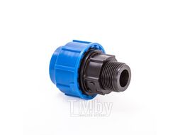 Муфта соед. с нар. рез. для п/э Ду 25x1/2" Lammin Lm34003025015