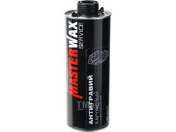 Антигравий MasterWax MW030701 с эффектом шегрени (1л, черный)