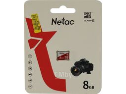 Карта памяти MicroSDHC 8GB C10 Netac P500 ECO