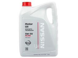 Масло моторное синтетическое 5л - 5W30 MOTOR OIL FS A5/B5 NISSAN KE90099943R