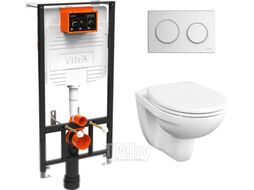 Унитаз подвесной с инсталляцией VitrA 9842B003-7206