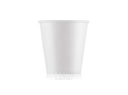 Стакан картонный 250мл, 1сл., 50шт, цв.белый Ecocups 803