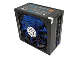 Блок питания 1000W aPFC, модульный, КПД>85%, 80+ Bronze, 6xPCI-E(6+2 pin), 9xSATA, вентилятор 140мм Ginzzu MC1000