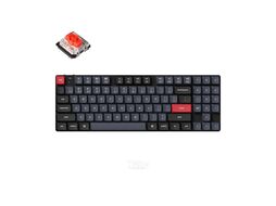 Клавиатура игровая QMK K13 Pro механическая, 90 клавиш, Hot-Swap, Gateron low profile Red Switch / wireless Keychron K13P-H1-RU