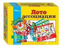 Игра лото "Ассоциации", 3+ Степ Пазл 80302