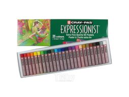 Пастель масляная "Expressionist" набор 25цв. Sakura Pen XLP25